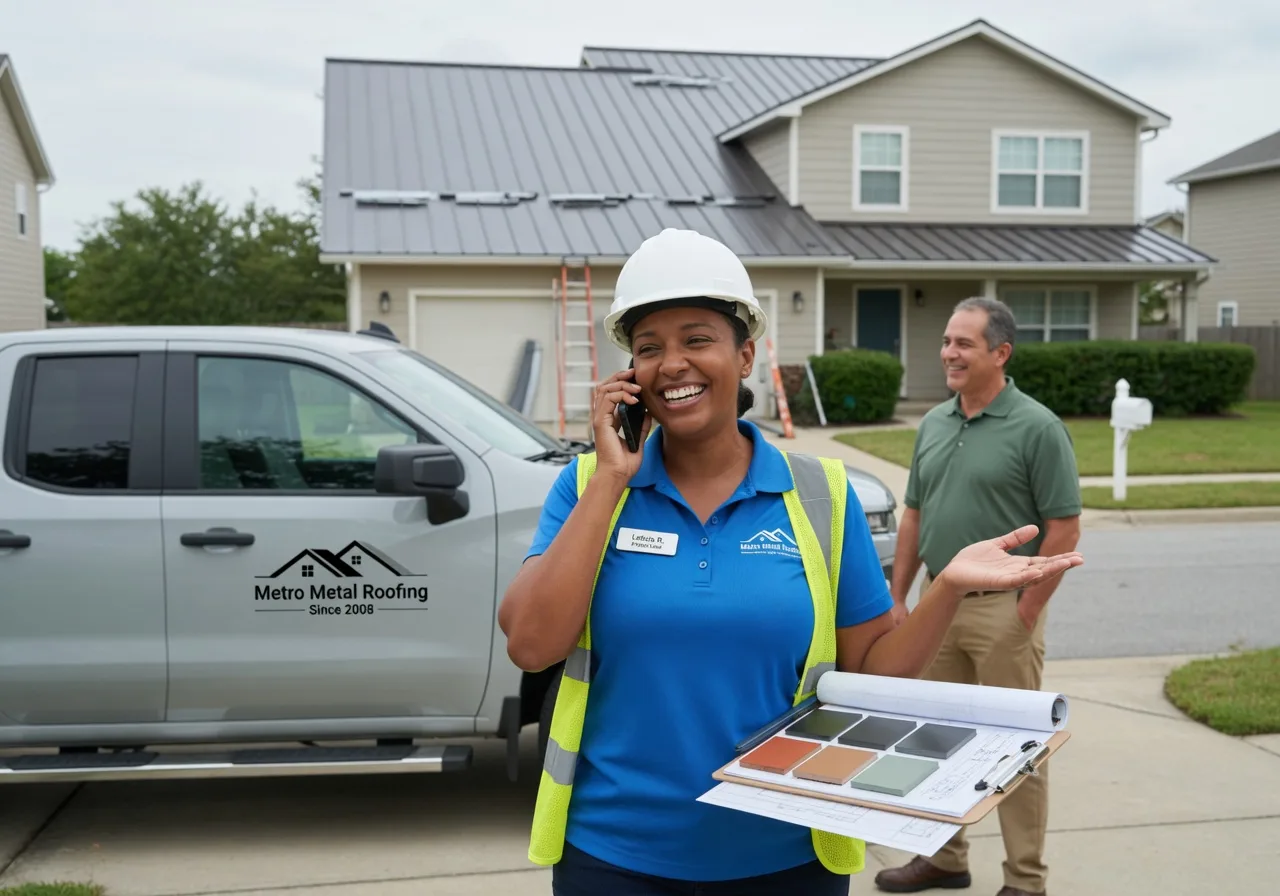 Storm Damage Metal Roof Repair in West Milton, PA